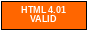 HTML 4.01 Valid