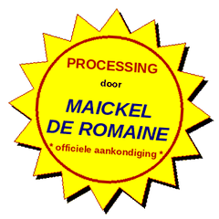 Processing door Maickel de Romaine - officiele aankondiging